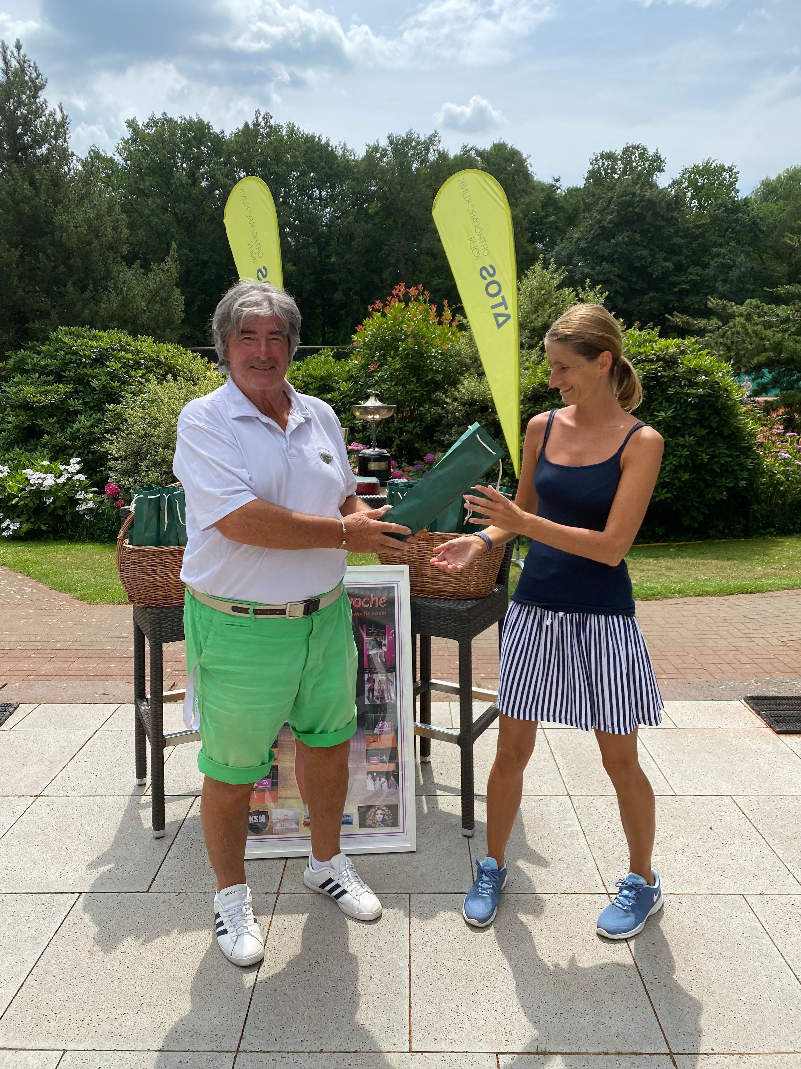 Sandra Hein bei der Tenniswoche 2022