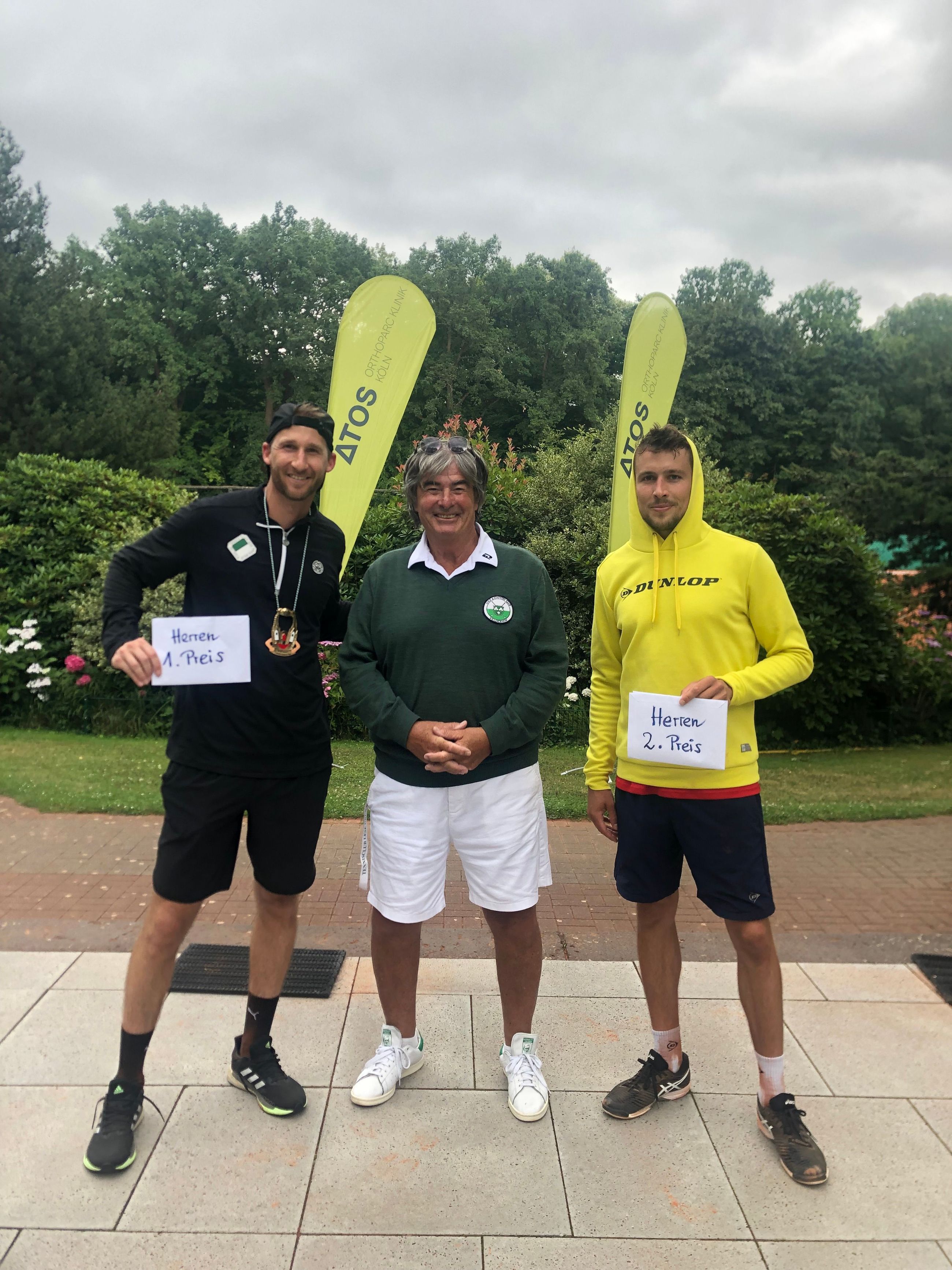 Christoph Gr&uuml;ndemann bei der Tenniswoche 2022