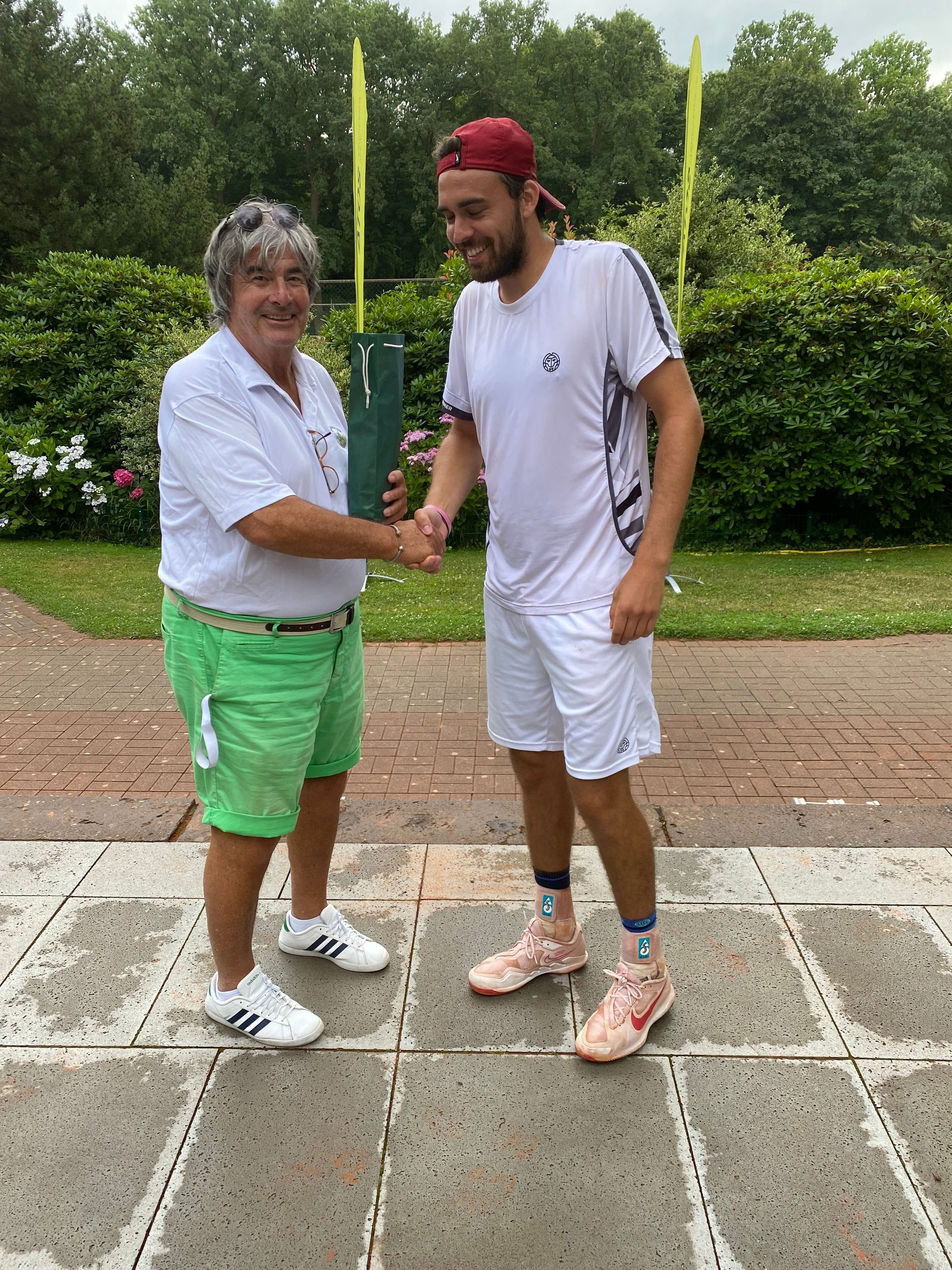 Marc Simons bei der Tenniswoche 2022