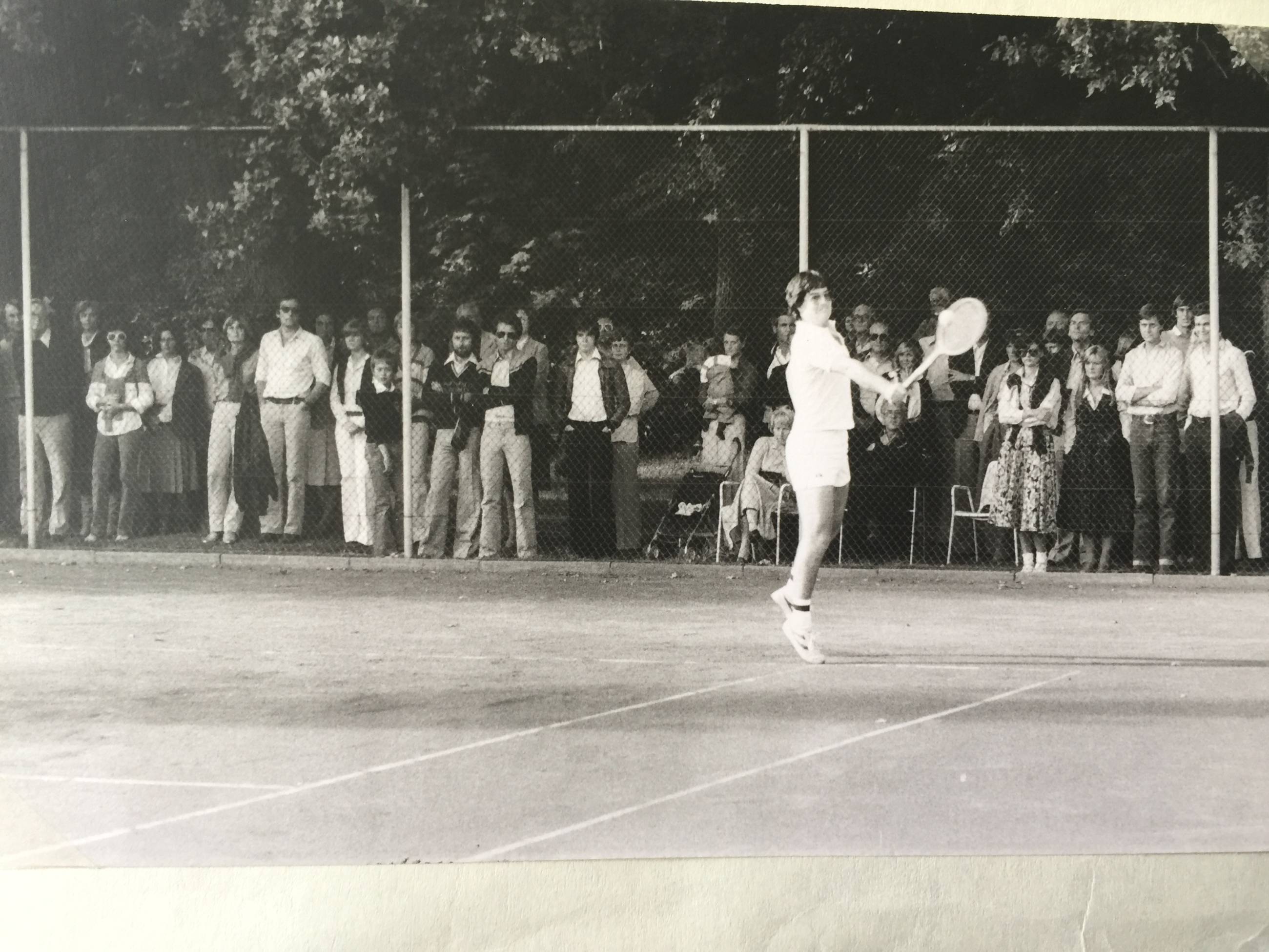 Historische Tenniswoche Aufnahme