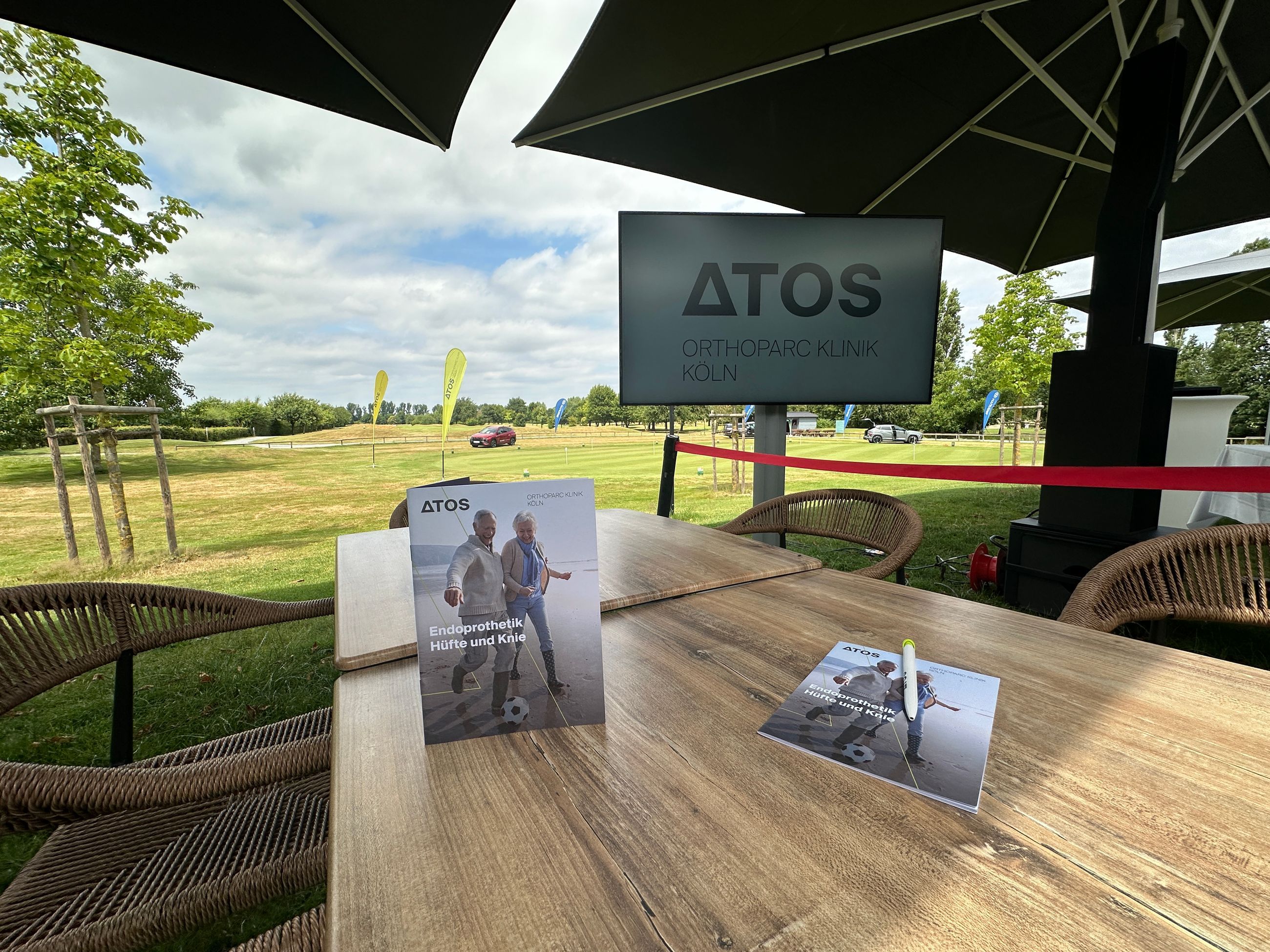ATOS Orthoparc Klinik bei der Tenniswoche